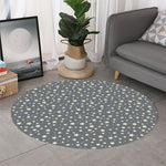 Cute Star Pattern Print Round Rug