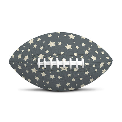 Cute Star Pattern Print Rugby Ball