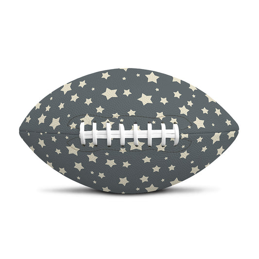 Cute Star Pattern Print Rugby Ball