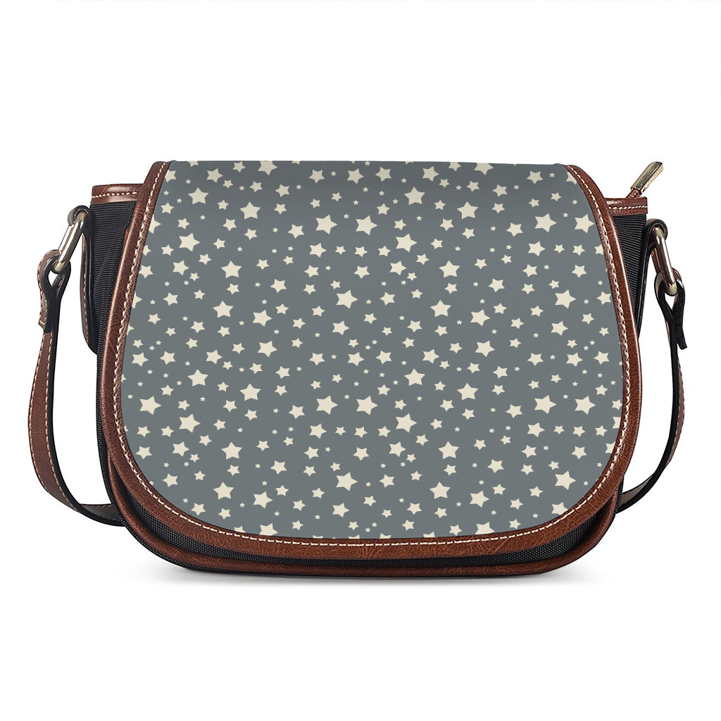 Cute Star Pattern Print Saddle Bag
