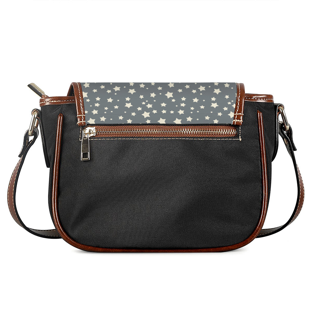 Cute Star Pattern Print Saddle Bag