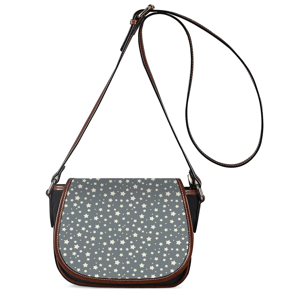 Cute Star Pattern Print Saddle Bag