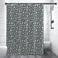 Cute Star Pattern Print Shower Curtain