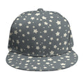 Cute Star Pattern Print Snapback Cap