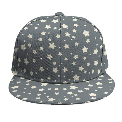 Cute Star Pattern Print Snapback Cap