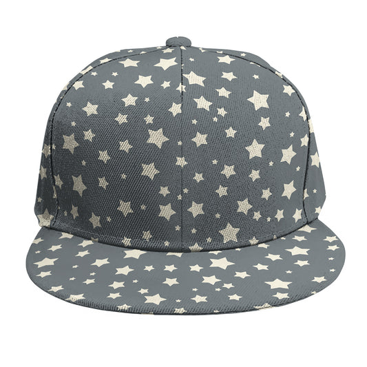 Cute Star Pattern Print Snapback Cap