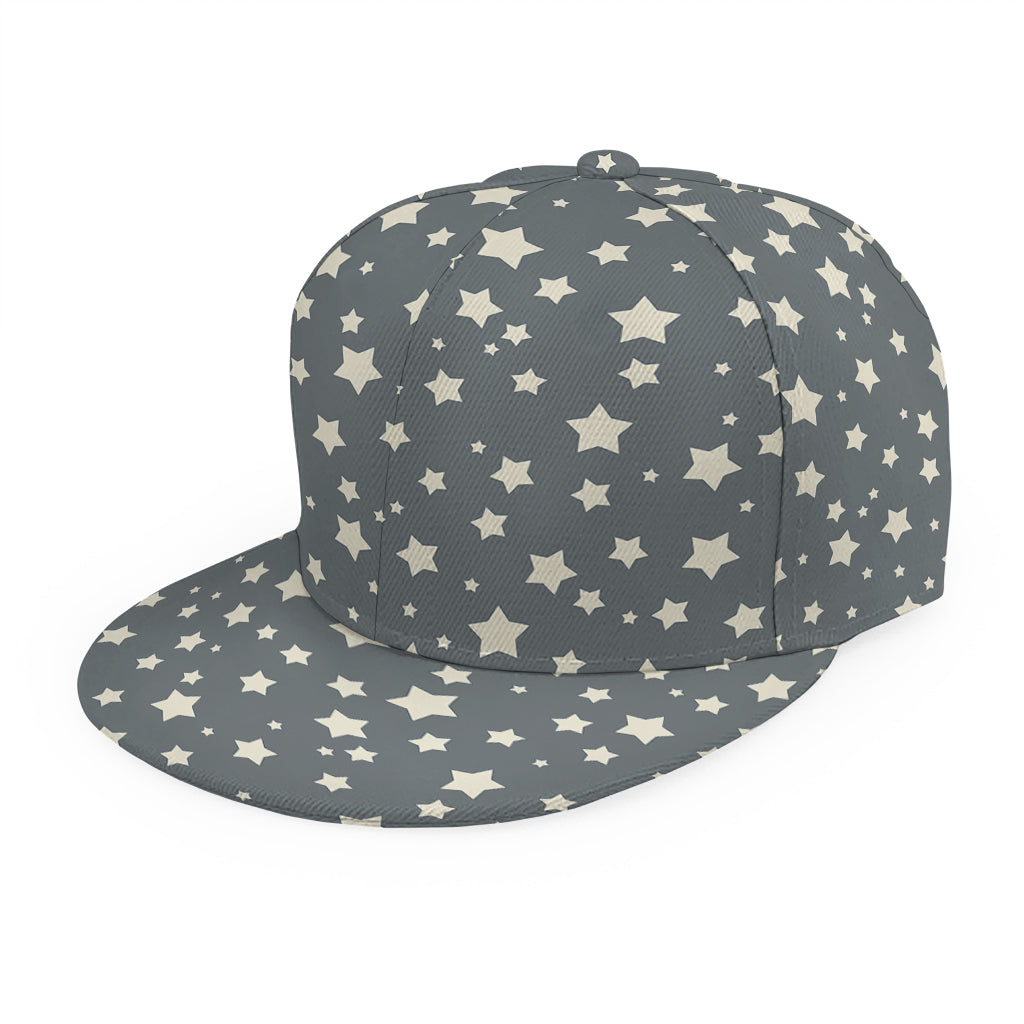Cute Star Pattern Print Snapback Cap