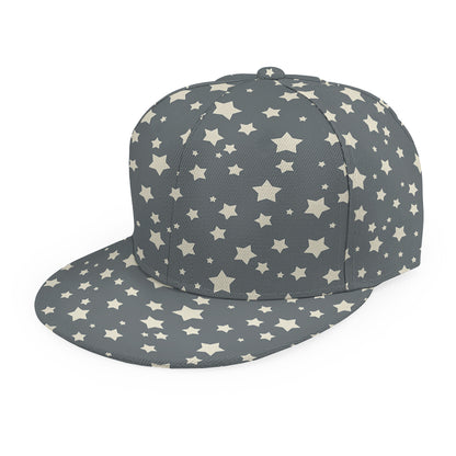 Cute Star Pattern Print Snapback Cap