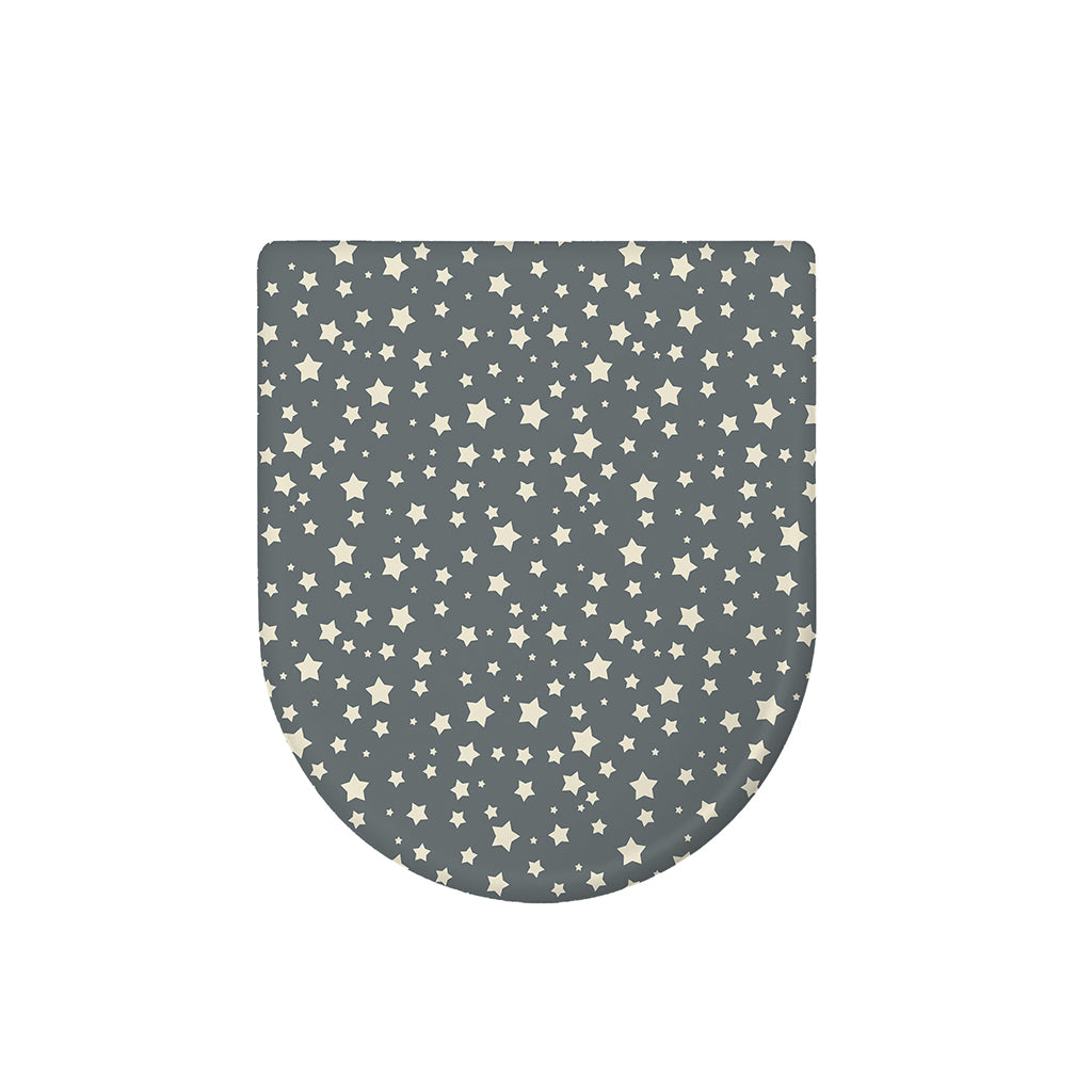 Cute Star Pattern Print Toilet Lid Cover
