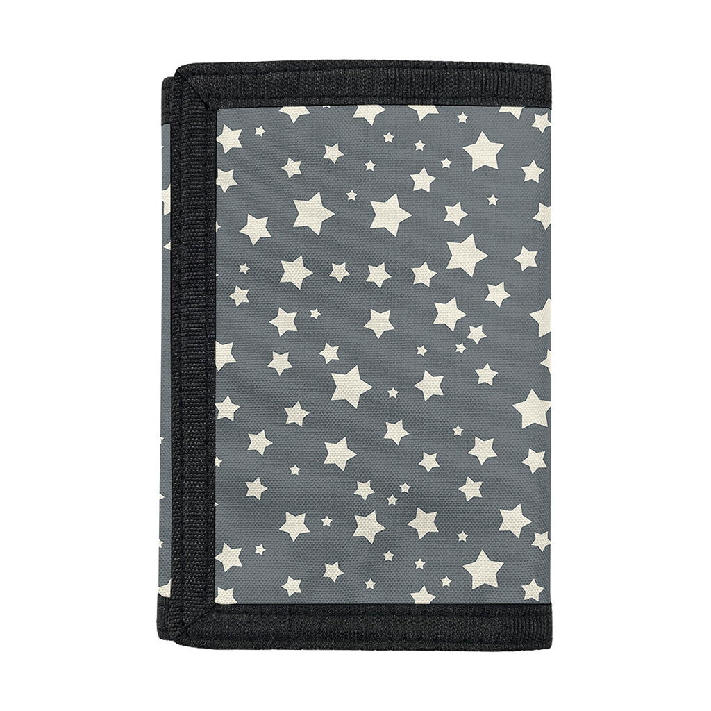 Cute Star Pattern Print Trifold Wallet