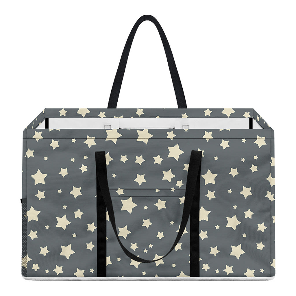 Cute Star Pattern Print Utility Tote Bag