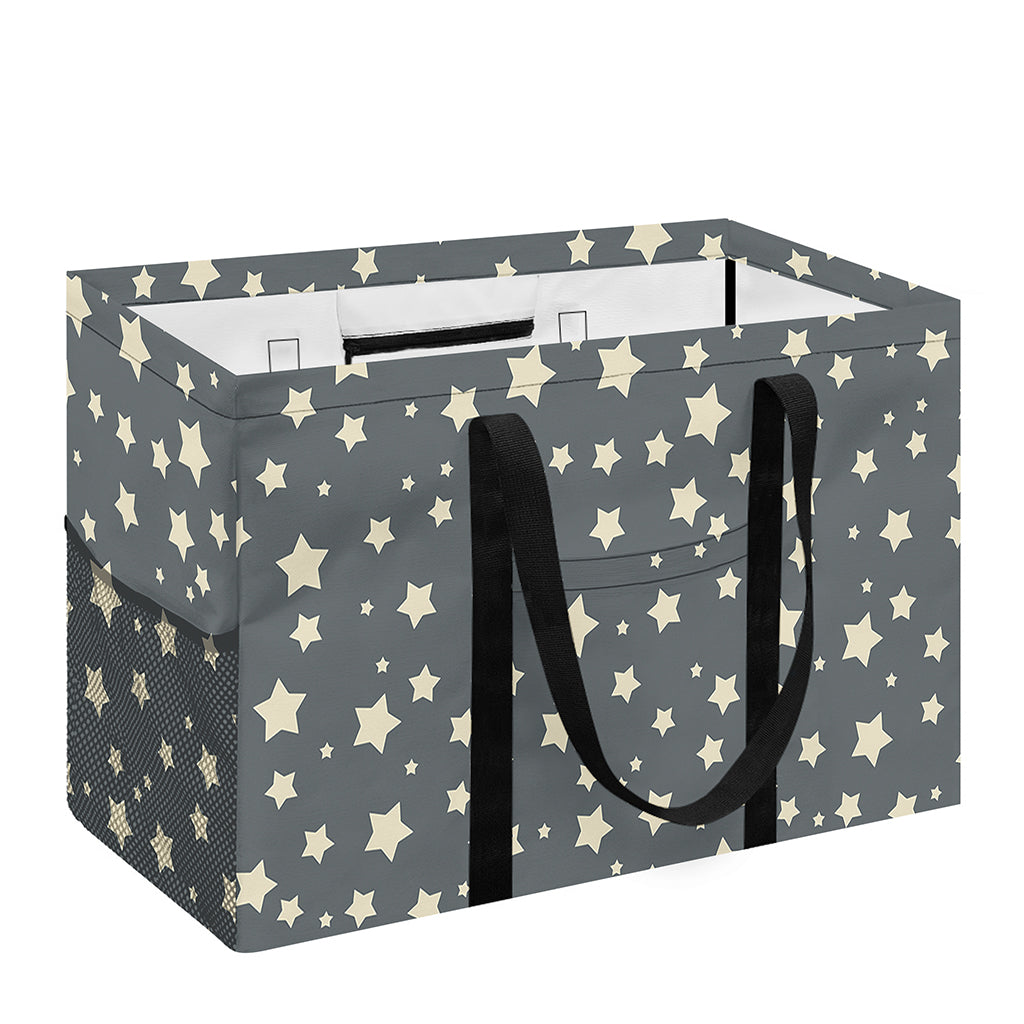 Cute Star Pattern Print Utility Tote Bag