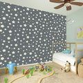 Cute Star Pattern Print Wall Sticker