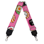 Cute Sushi And Rolls Pattern Print Bag Strap