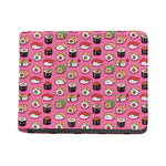 Cute Sushi And Rolls Pattern Print Bifold Wallet