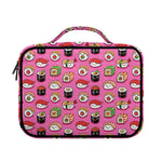 Cute Sushi And Rolls Pattern Print Briefcase Bible Bag