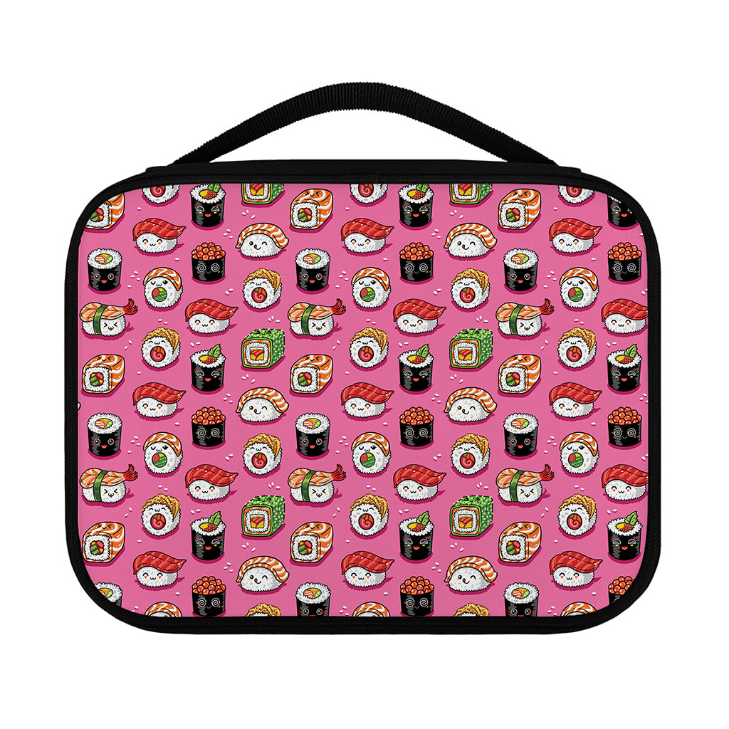 Cute Sushi And Rolls Pattern Print Classic Bible Case