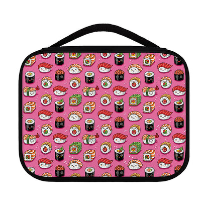 Cute Sushi And Rolls Pattern Print Classic Bible Case