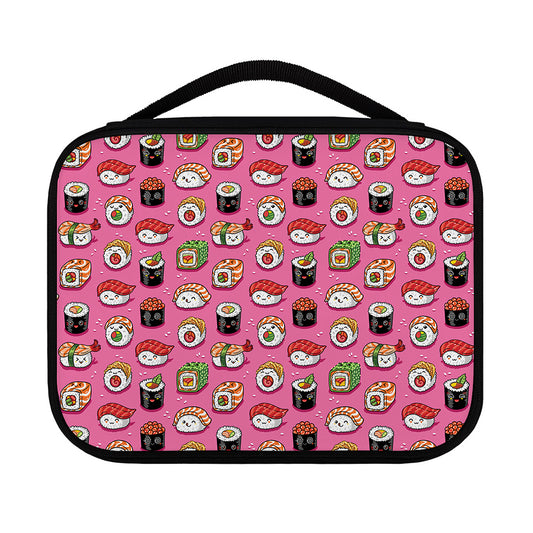 Cute Sushi And Rolls Pattern Print Classic Bible Case