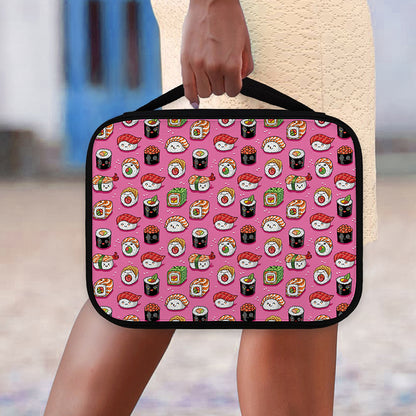 Cute Sushi And Rolls Pattern Print Classic Bible Case