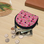 Cute Sushi And Rolls Pattern Print Coin Purse