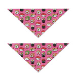 Cute Sushi And Rolls Pattern Print Dog Bandana