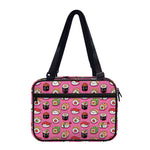 Cute Sushi And Rolls Pattern Print Double Strap Bible Bag