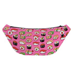 Cute Sushi And Rolls Pattern Print Fanny Pack