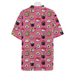 Cute Sushi And Rolls Pattern Print Hawaiian Shirt