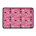 Cute Sushi And Rolls Pattern Print Kitchen Mat