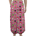 Cute Sushi And Rolls Pattern Print Lantern Pants