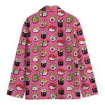 Cute Sushi And Rolls Pattern Print Men's Blazer