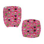 Cute Sushi And Rolls Pattern Print Office Chair Cover