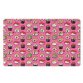 Cute Sushi And Rolls Pattern Print Polyester Doormat