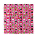 Cute Sushi And Rolls Pattern Print Silk Bandana