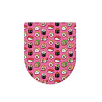 Cute Sushi And Rolls Pattern Print Toilet Lid Cover