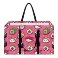 Cute Sushi And Rolls Pattern Print Utility Tote Bag