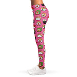 Cute Sushi And Rolls Pattern Print Women's Leggings