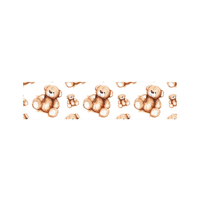 Cute Teddy Bear Pattern Print Bed Runner