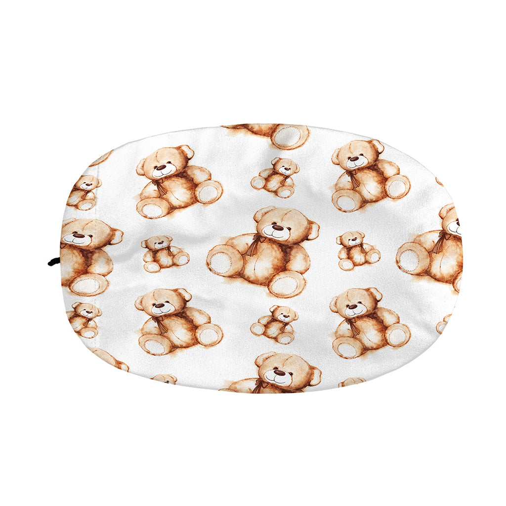 Cute Teddy Bear Pattern Print Car Side Mirror Covers