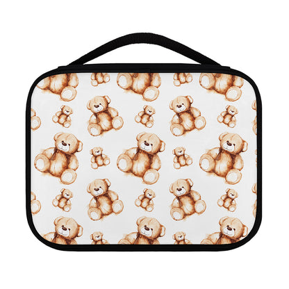 Cute Teddy Bear Pattern Print Classic Bible Case