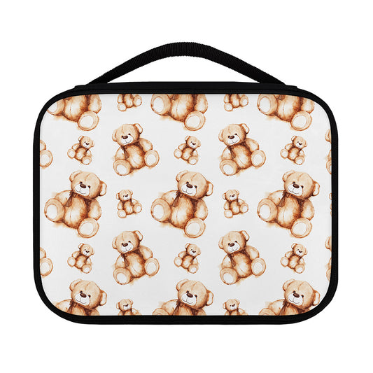 Cute Teddy Bear Pattern Print Classic Bible Case