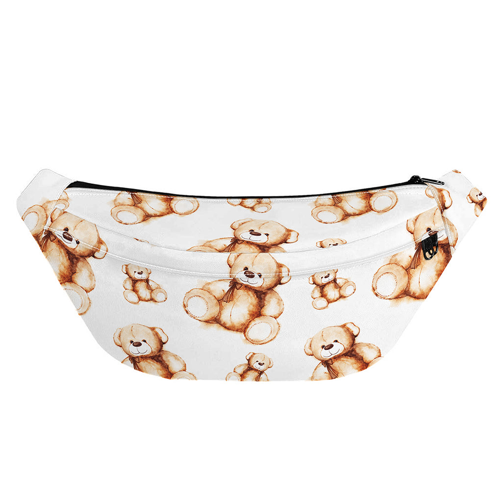 Cute Teddy Bear Pattern Print Fanny Pack