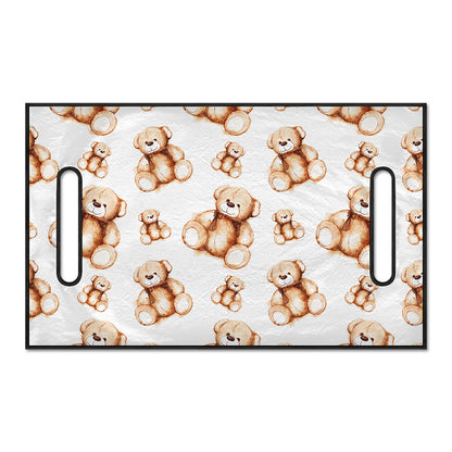 Cute Teddy Bear Pattern Print Golf Cart Seat Cover