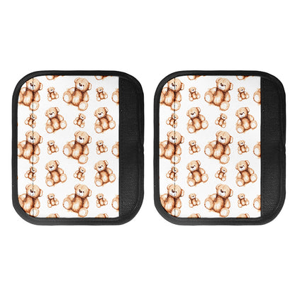 Cute Teddy Bear Pattern Print Handle Covers