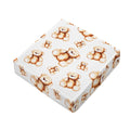 Cute Teddy Bear Pattern Print Outdoor Seat Cushion Cover