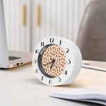 Cute Tiger Pattern Print Alarm Clock