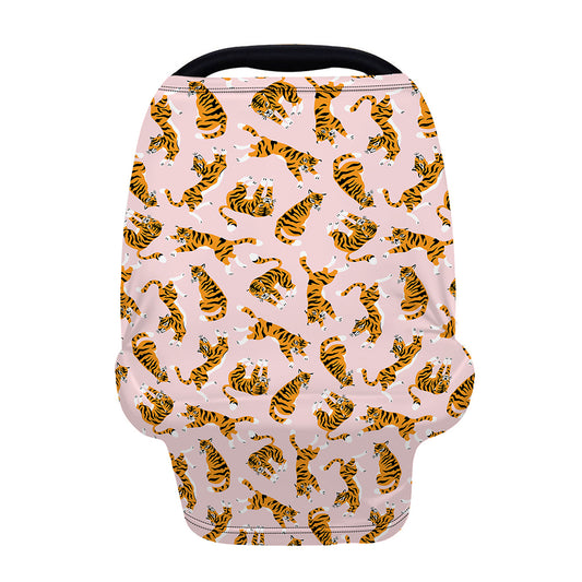 Cute Tiger Pattern Print Baby Seat Cover