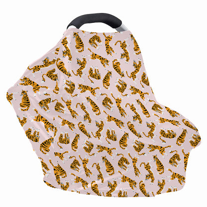 Cute Tiger Pattern Print Baby Seat Cover