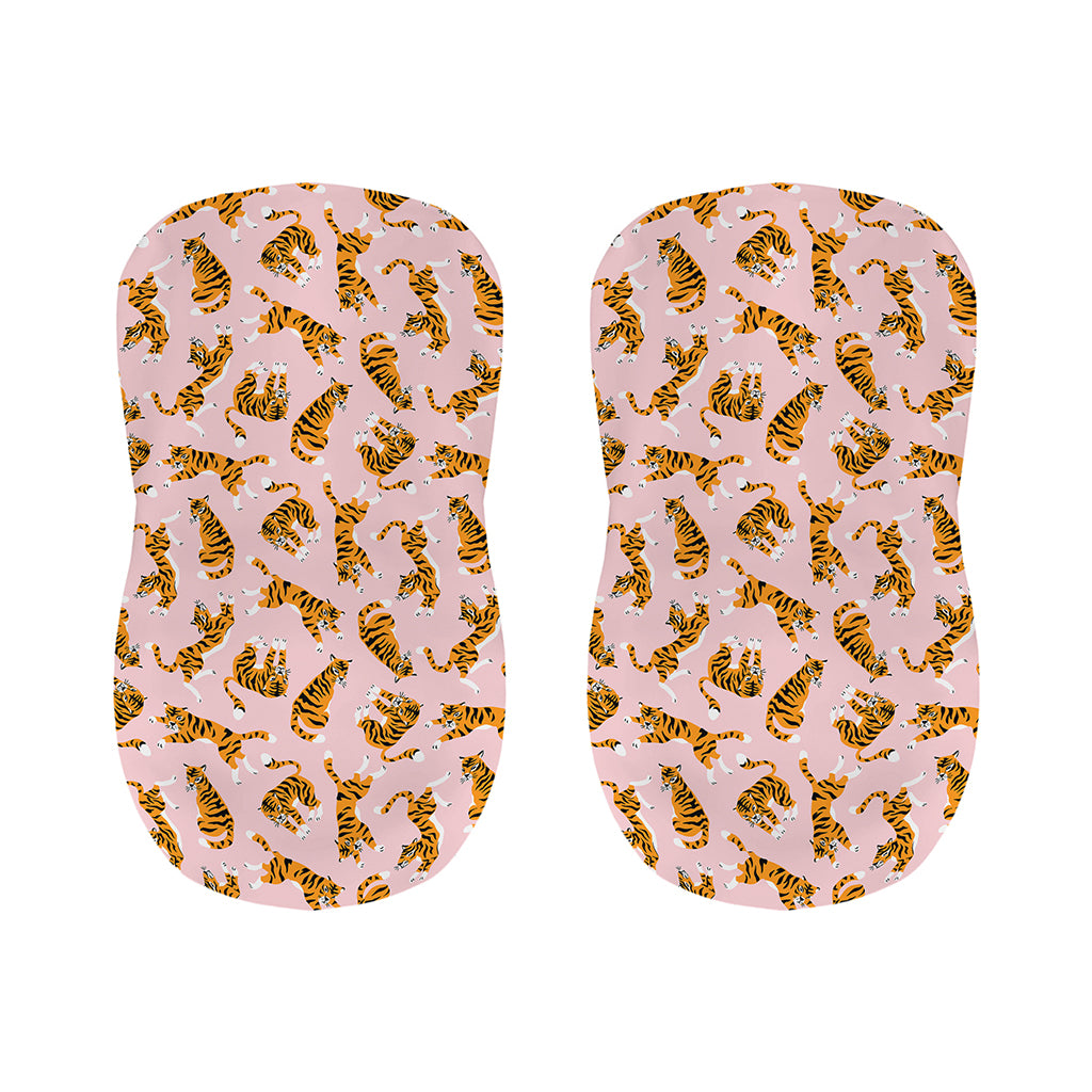 Cute Tiger Pattern Print Bar Stool Covers